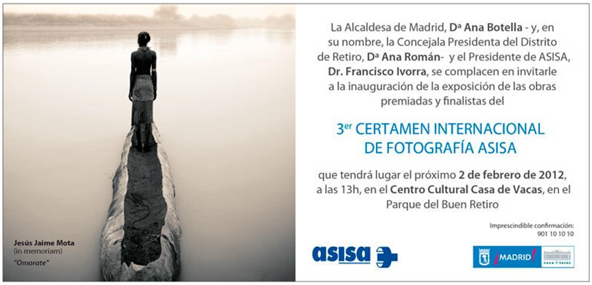 Exposición fotográfica “III Certamen Internacional de Fotografía ASISA”