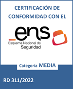 certificado de conformidad con el ENS